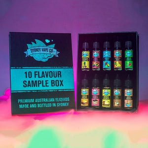 Sydney Vape Co. - 10 Flavour Sample Box